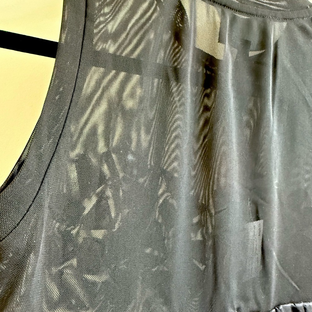 💎Cynthia Rowley Jewel Cascade Organza Mini Dress with Sheer Top – Size Small NWT - Picture 9 of 14